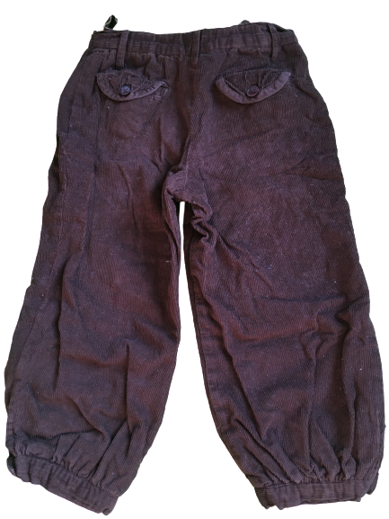 Pantalon velours marron "Tissaïa"